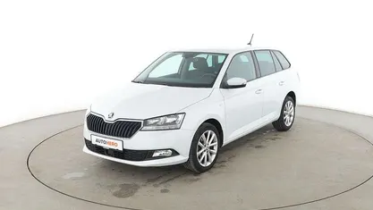 Gebraucht Skoda Fabia Soleil 75 PS (55 kW) 2019 Weiß Kombi