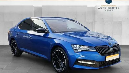 Gebraucht Skoda Superb SportLine 272 PS (200 kW) 2020 Blau Limousine