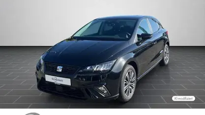 Gebraucht Seat Ibiza Style 95 PS (69 kW) 2025 Midnight schwarz metallic (metallic) Kleinwagen