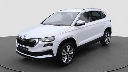 Moonweiss Gebraucht 2024 Skoda Karoq Selection SUV | 31.441 € (Fairer Preis)