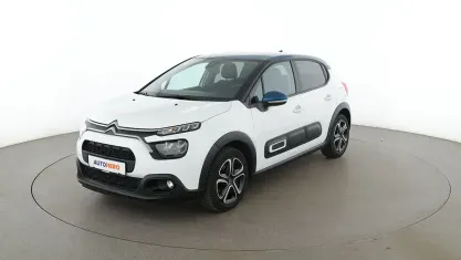 Gebraucht Citroën C3 Feel 82 PS (60 kW) 2022 Weiß Kleinwagen