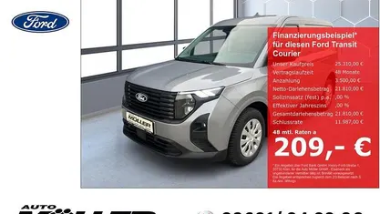 Neu Ford Transit Trend 101 PS (74 kW) 2025 Silber Van