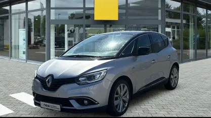Gebraucht Renault Scénic IV LIMITED Deluxe 120 PS (88 kW) 2020 Zweifarbig: platingrau und blackpearlschwarz (grau) Van / Kleinbus