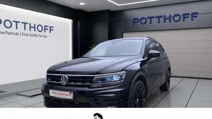 Schwarz Gebraucht 2021 VW Tiguan Allspace R-line SUV | 34.777 € (Fairer Preis)