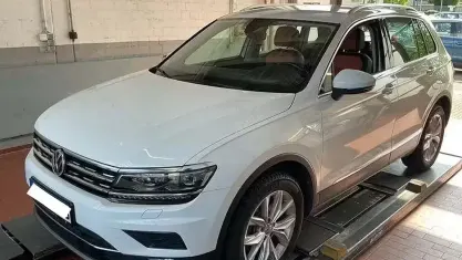 Gebraucht VW Tiguan Highline 190 PS (139 kW) 2019 Weiß SUV