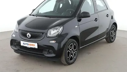 Begagnad Smart ForFour Basis 90 HK (66 kW) 2016 Svart Halvkombi