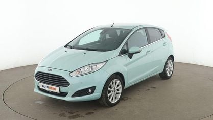 Brugt Ford Fiesta Titanium 101 HK (74 kW) 2017 Grøn Sedan