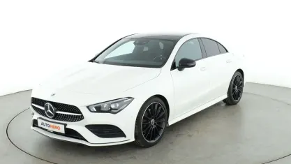 Używany Mercedes CLA200 AMG line 163 KM (119 kW) 2020 Biały Sedan/Limuzyna