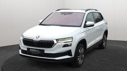 Gebraucht Skoda Karoq Tour 150 PS (110 kW) 2022 Moonweiss metallic SUV