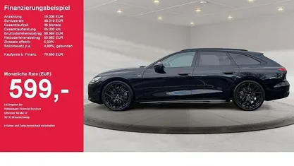 Mythosschwarz metallic Gebraucht 2025 Audi A6 Ambiente Kombi | 69.990 €