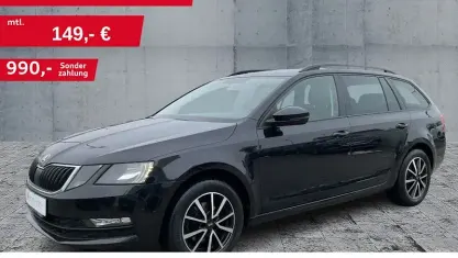 Usata Skoda Octavia Ambition 150 CV (110 kW) 2020 Nero Station wagon