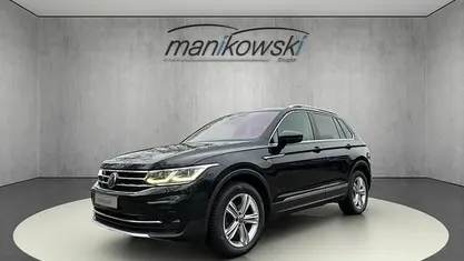 Schwarz Gebraucht 2021 VW Tiguan Elegance SUV | 29.749 € (Fairer Preis)