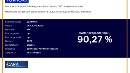 Gebraucht VW e-up! 61 kW (83 PS) 2022 Blau Kleinwagen