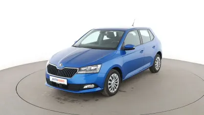 Gebraucht Skoda Fabia Business Line 2019 Blau Kleinwagen