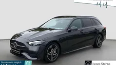 Metalliclack graphitgrau (metallic) Gebraucht 2024 Mercedes C200 AMG line Kombi | 41.980 € (Fairer Preis)