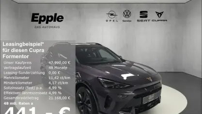 Neu Cupra Formentor VZ 272 PS (200 kW) 2026 Violett SUV