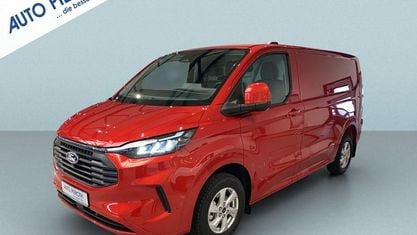 Nouvelle Ford Transit Custom Limited 136 ch (100 kW) 2025 Rouge Pick-up