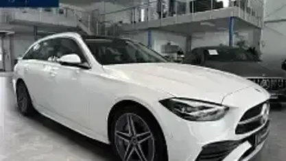Gebraucht Mercedes C220 AMG 200 PS (147 kW) 2022 Weiß Kombi