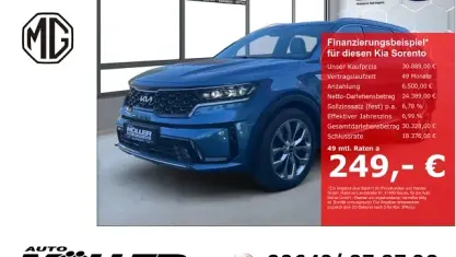 Gebraucht Kia Sorento Platinum 201 PS (147 kW) 2022 Blau SUV