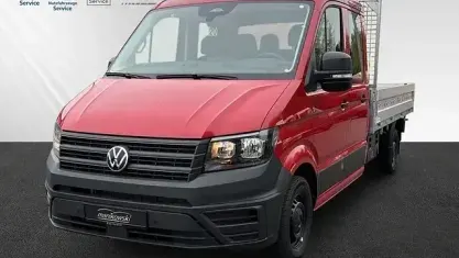 Neu VW Crafter 163 PS (119 kW) 2025 Rot Van