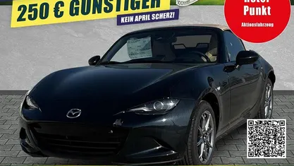 Neu Mazda MX5 Kazari 132 PS (97 kW) 2026 Jet black Cabrio
