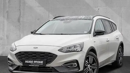 Metropolisweiß metallic Gebraucht 2019 Ford Focus Active Kombi | 18.950 € (Fairer Preis)