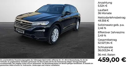 Grenadillschwarz metallic Gebraucht 2025 VW Touareg SUV | 54.880 € (Fairer Preis)