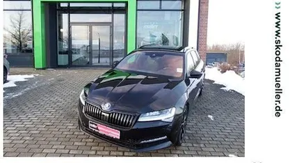 Schwarz (black magic) Gebraucht 2022 Skoda Superb SportLine Kombi | 33.890 € (Fairer Preis)