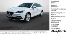 Weiß Gebraucht 2020 Seat Leon XCELLENCE Limousine | 20.930 € (Fairer Preis)