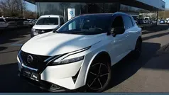Pearl white/black m (metallic) Gebraucht 2022 Nissan Qashqai Tekna SUV | 24.849 € (Fairer Preis)