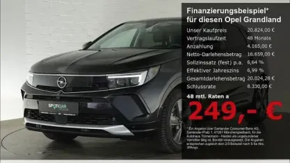 Gebraucht Opel Grandland X Elegance 131 PS (96 kW) 2023 Karbon schwarz (metallic) SUV