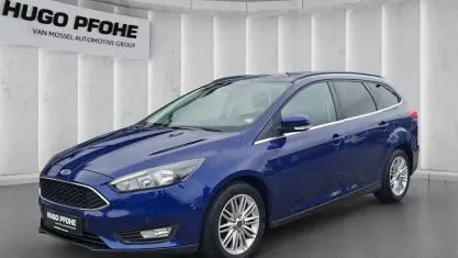 Gebraucht Ford Focus Cool & Connect 125 PS (91 kW) 2018 Blau Kombi