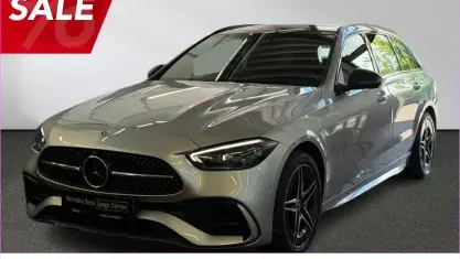 Gebraucht Mercedes C300e AMG 313 PS (230 kW) 2023 Lack hightechsilber Kombi