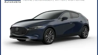 Neu Mazda 3 Exclusive-Line 140 PS (102 kW) 2026 Blau Limousine