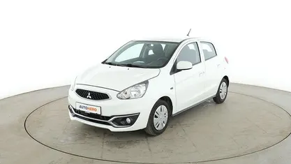 Gebraucht Mitsubishi Space Star Basis 71 PS (52 kW) 2020 Weiß Kleinwagen