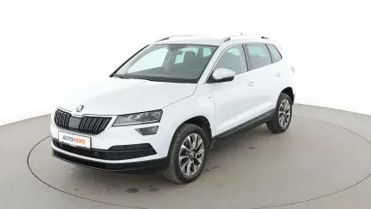 Gebraucht Skoda Karoq Clever 150 PS (110 kW) 2021 Weiß SUV