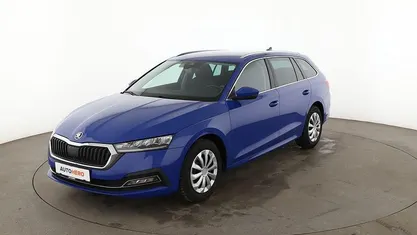 Gebraucht Skoda Octavia First Edition 150 PS (110 kW) 2021 Blau Kombi