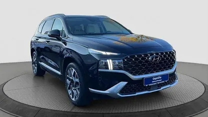 Schwarz Gebraucht 2021 Hyundai Santa Fe Signature SUV | 33.900 € (Fairer Preis)