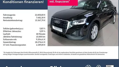 Schwarz Gebraucht 2022 Audi Q2 SUV | 22.850 € (Guter Preis)