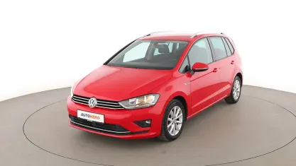 Gebraucht VW Golf Sportsvan LOUNGE 125 PS (91 kW) 2016 Rot Van / Kleinbus