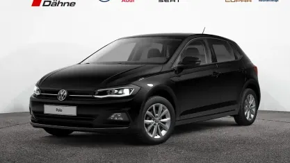Gebraucht VW Polo Highline 95 PS (69 kW) 2021 Schwarz Kleinwagen