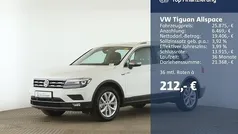 Pure white Gebraucht 2021 VW Tiguan Allspace Highline SUV | 25.875 € (Fairer Preis)