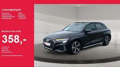 Schwarz Gebraucht 2024 Audi A3 Sportback S-Line Kleinwagen | 34.690 € (Superpreis)