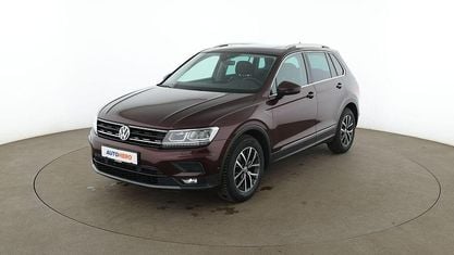 Gebraucht VW Tiguan Comfortline 130 PS (95 kW) 2020 Rot SUV