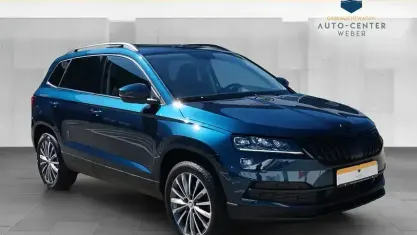 Gebraucht Skoda Karoq Style 150 PS (110 kW) 2022 Blau SUV