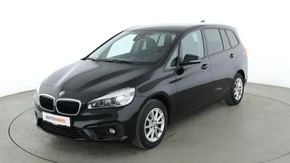Schwarz Gebraucht 2015 BMW 218 Gran Tourer Advantage Van / Kleinbus | 12.250 € (Fairer Preis)