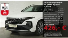 Weiss Gebraucht 2023 Hyundai Tucson N Line SUV | 32.724 € (Fairer Preis)