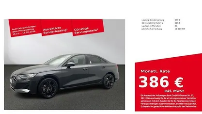 Manhattangrau Gebraucht 2025 Audi A3 Advanced Limousine | 36.480 € (Guter Preis)
