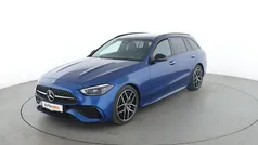 Blau Gebraucht 2023 Mercedes C200 AMG line Kombi | 35.340 € (Fairer Preis)