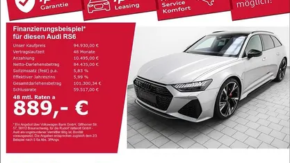 Gebraucht 2023 Audi RS6 Ambiente Kombi | 94.930 €